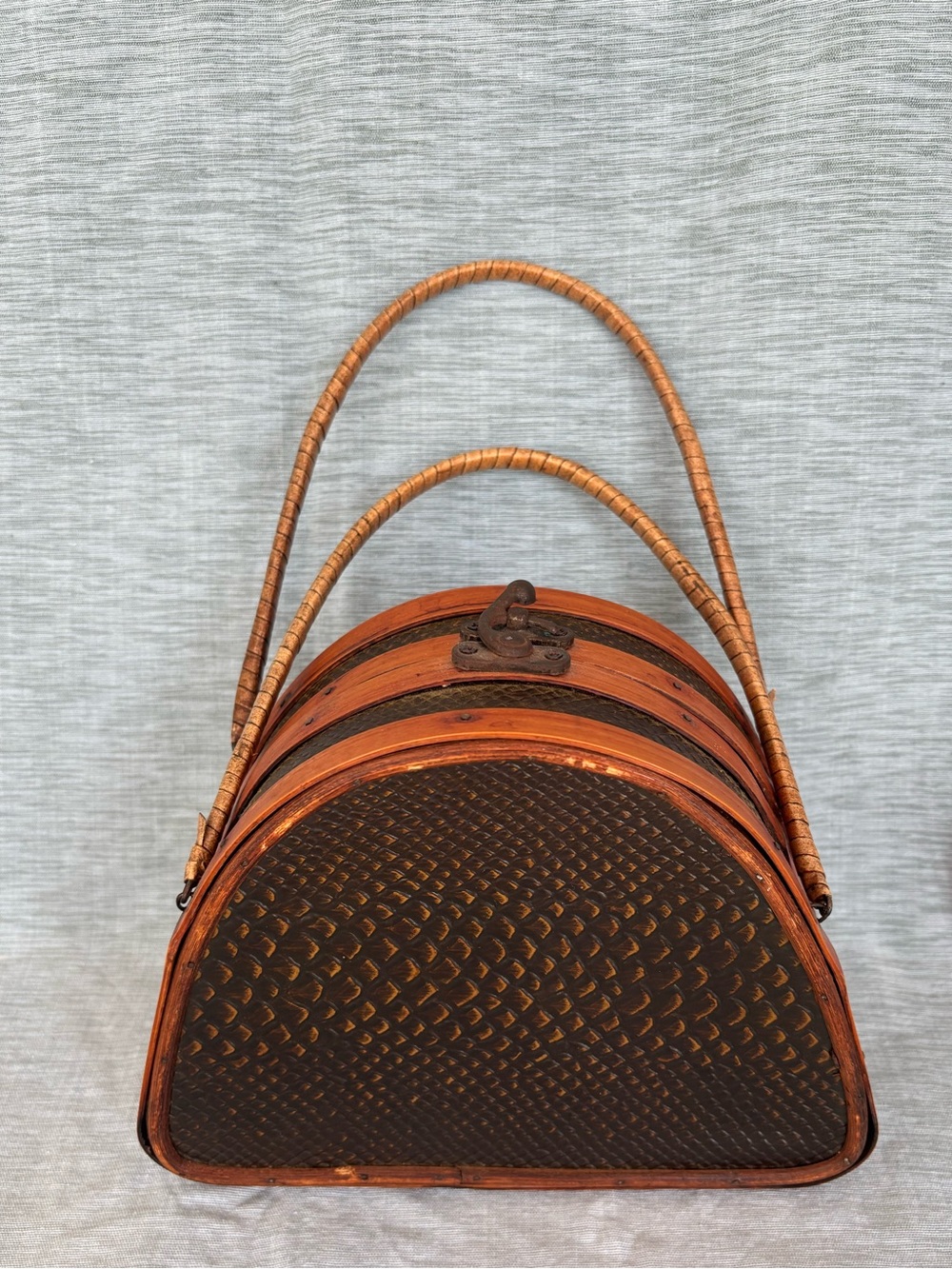 Vintage wooden purse